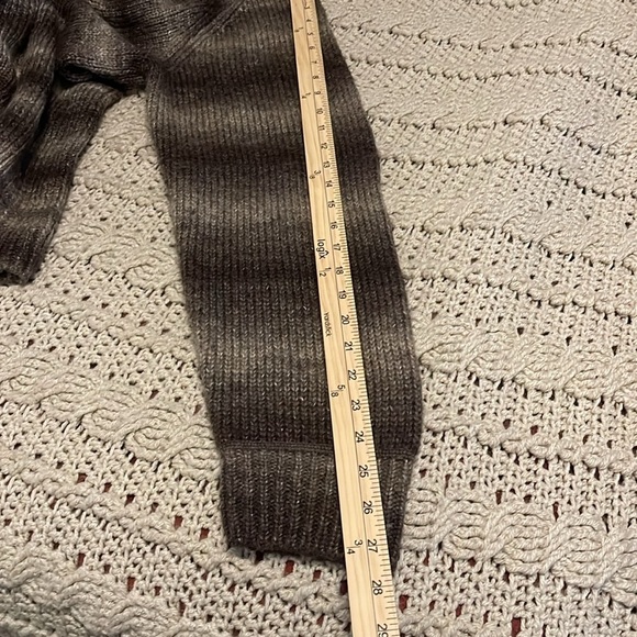 G.H. Bass &Co 1/4 Button pullover Sweater cross stitch elbows Men’s Sz XL hombre - Picture 10 of 15